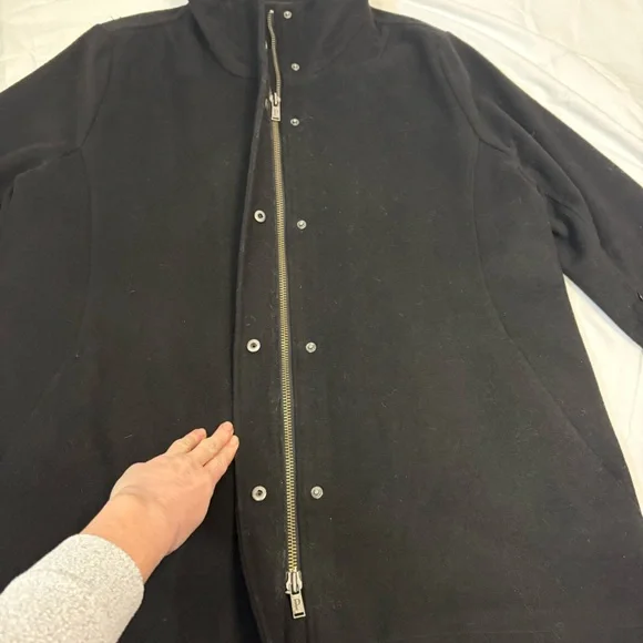 Pendleton Virgin Wool Blend Spring/Fall Coat Jacket Men’s XL Black EUC Classic - Picture 4 of 11